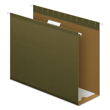 Pendaflex® Extra Capacity Reinforced Hanging File Folders With Box Bottom, Letter Size, 1-5-cut Tab, Standard Green, 25-box freeshipping - TVN Wholesale